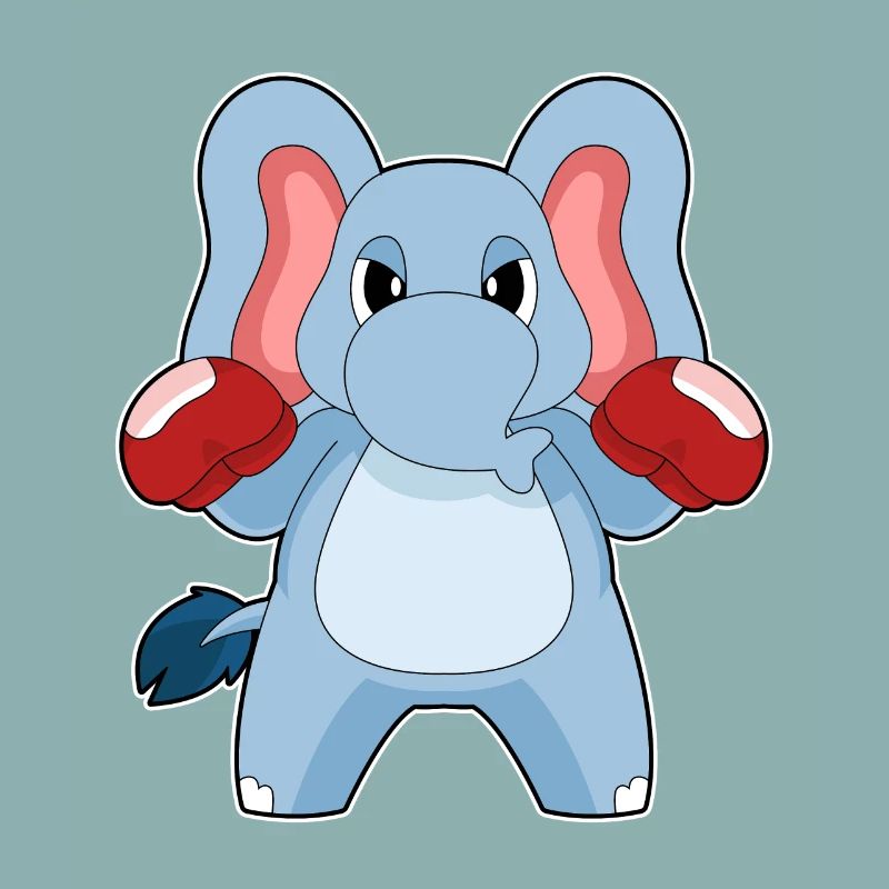 Elephant Boxer Gants de boxe Boxe