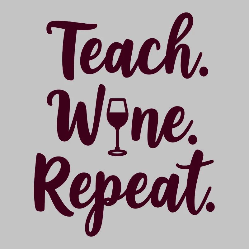 Enseigner. Vin. Répéter. Mot du professeur