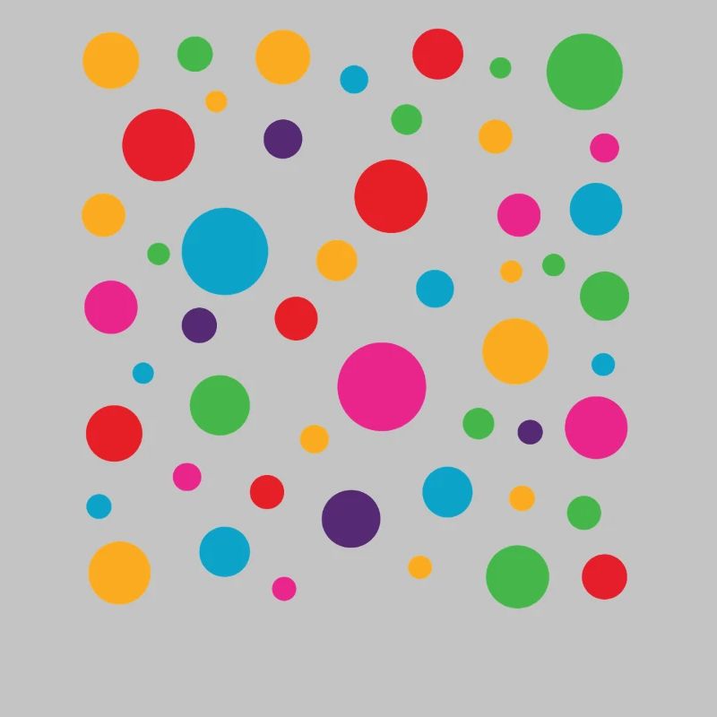 Fleckig Gefleckt Bunt Polka Dot Kinder