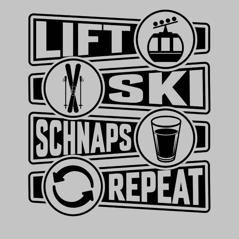 Remontée mécanique Ski Schnaps Repeat