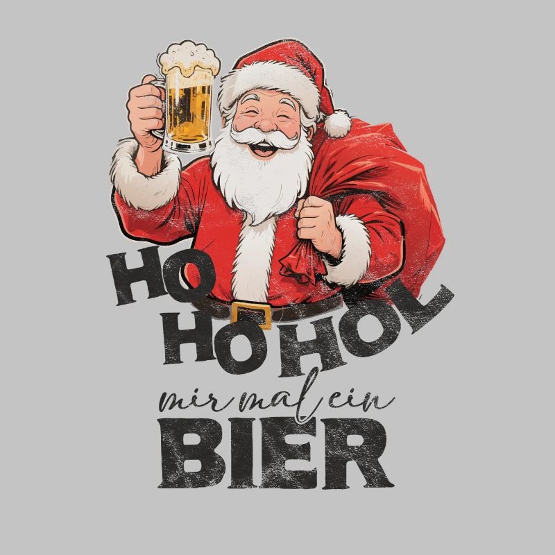 Santa sagt hol mir mal ein Bier