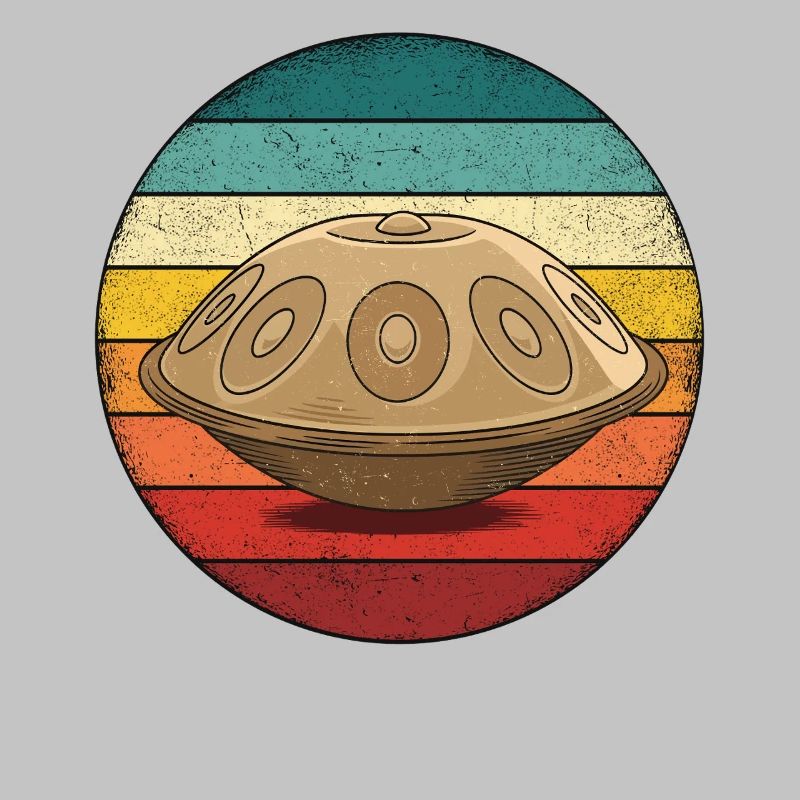 Retro Handpan Hang Drum
