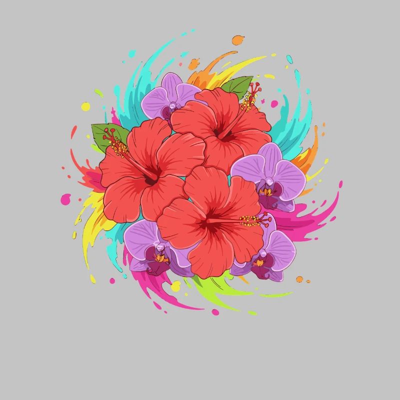 Hibiscus color explosion