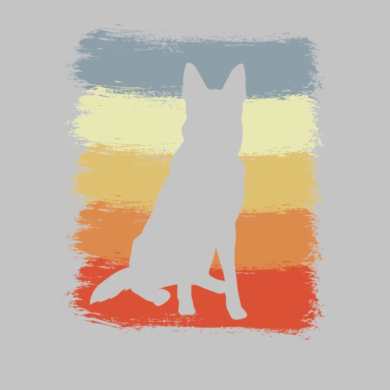 Retro German Shepherd