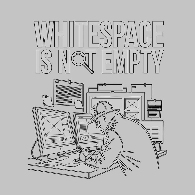 UX/UI Designer Whitespace Is Not Empty Web Design