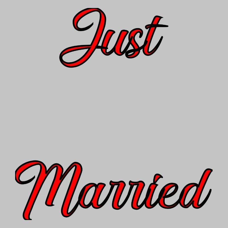 JUST MARRIED. VIVE LES MARIES. EVJF.