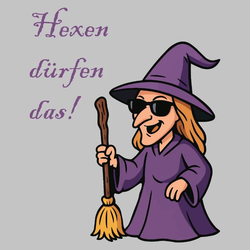 Purple Witch with Style