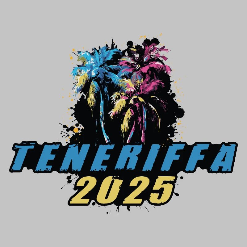 Teneriffa 2025 Urlaub Palmen Bunt