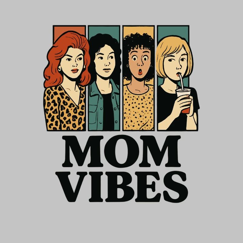 Mama Vibes – Style BD Rétro