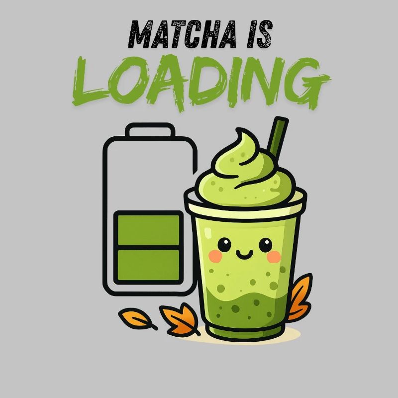 Loading Screen Green Smoothie Matcha Viral