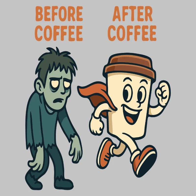 Before Coffee After Coffee