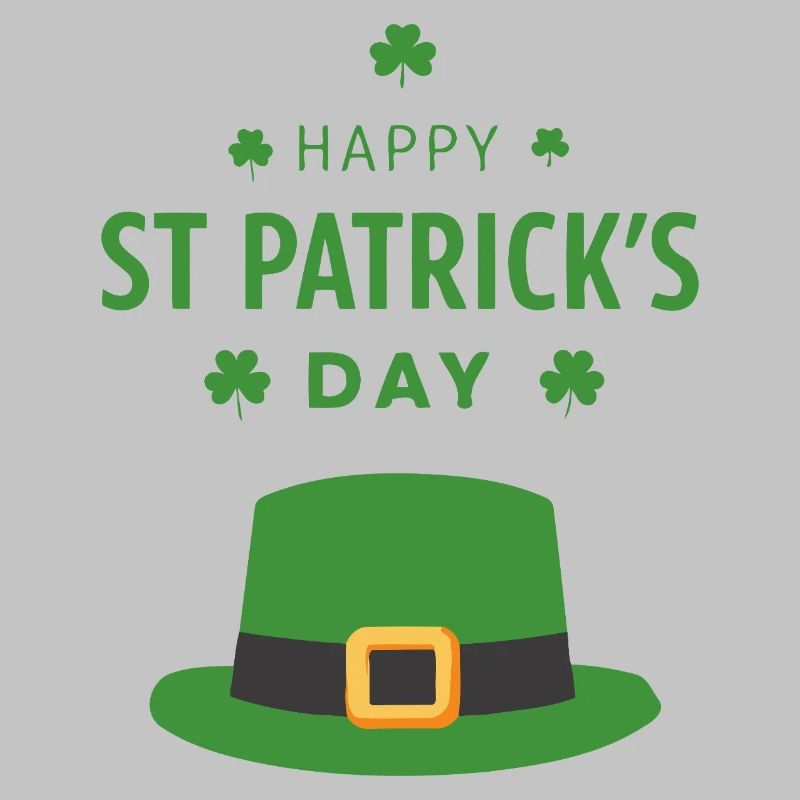 Chapeau vert Saint Patrick