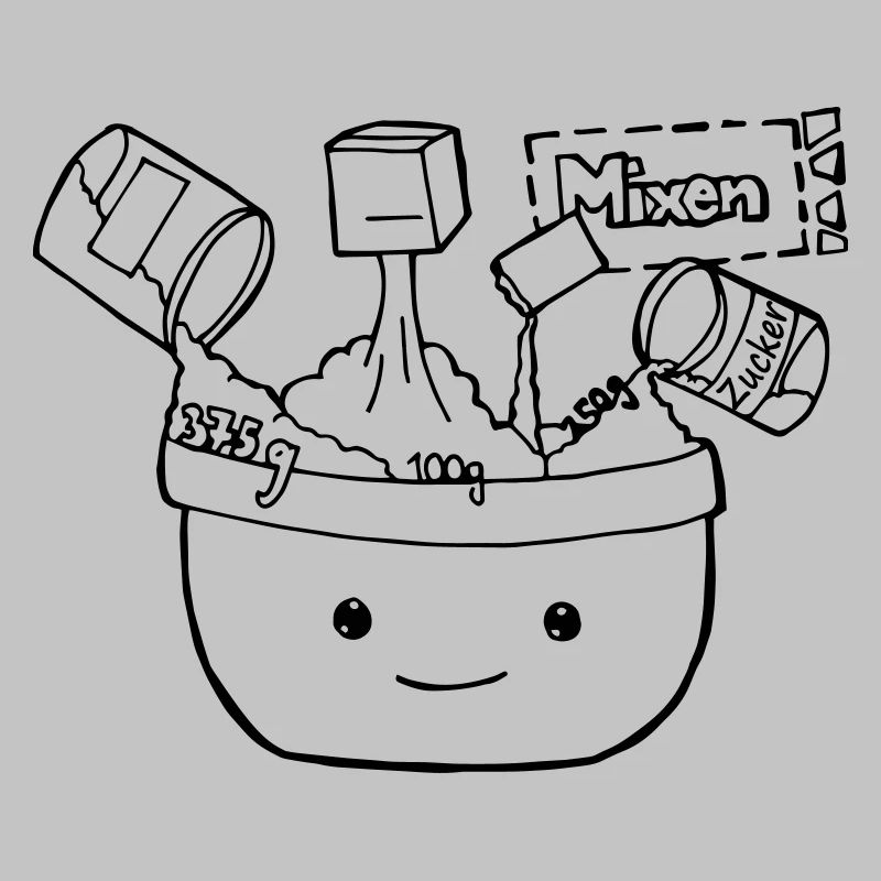 Backschüssel, backen, Bäckerei, Kuchen backen