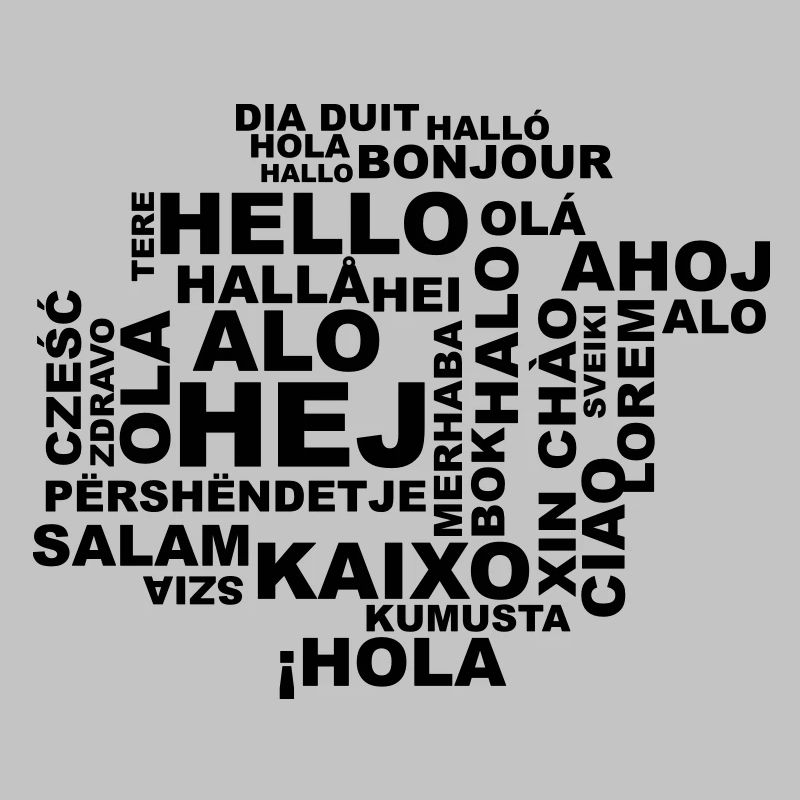 Hallo in 29 Sprachen