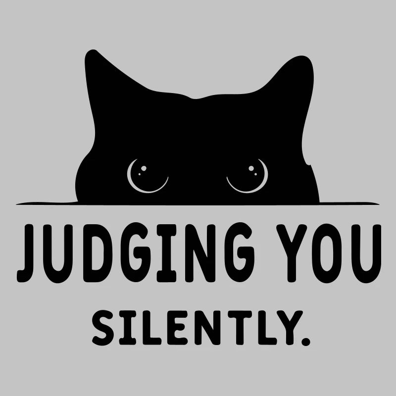judging you silently