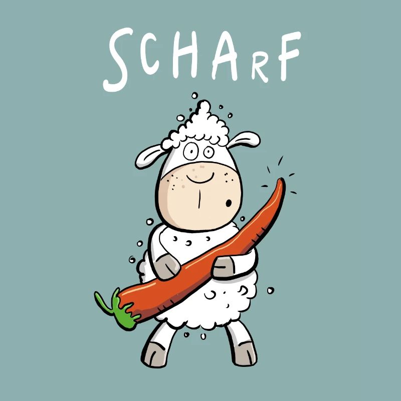 Pepperoni Sheep I Sharp jeu de mots comique