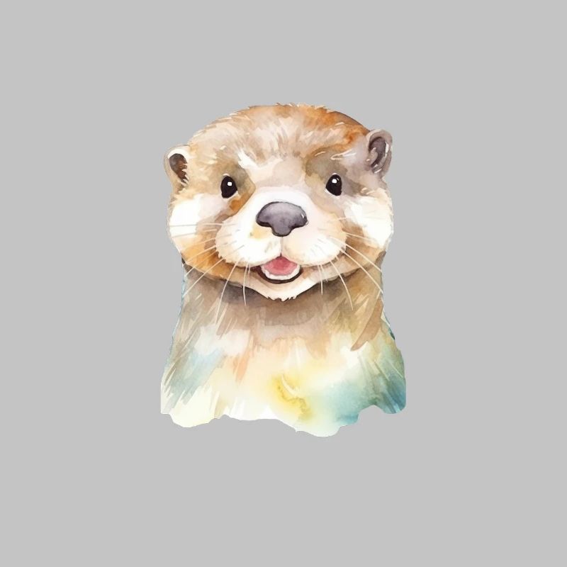 Loutre joueuse