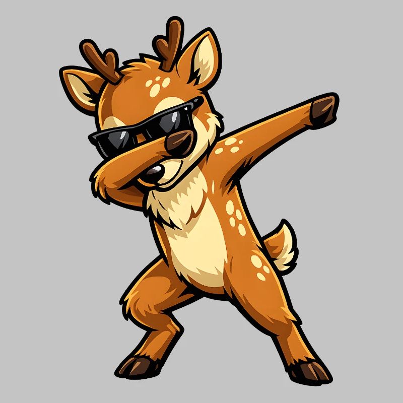 Dabbing Deer