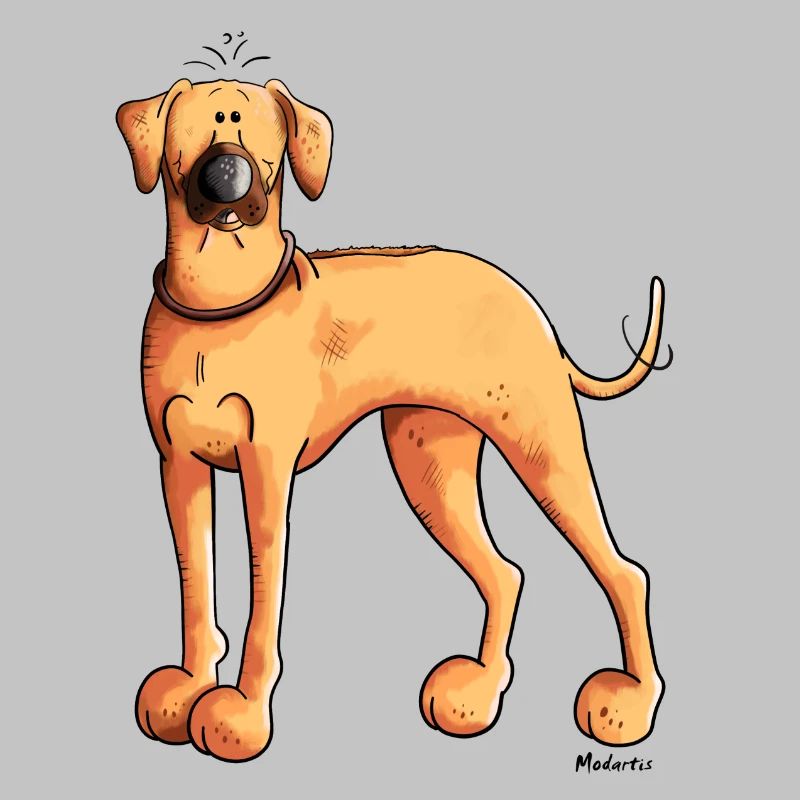 Süßer Rhodesian Ridgeback
