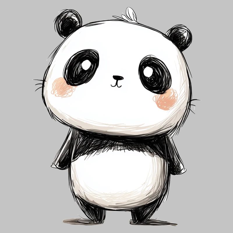 petit panda dessin
