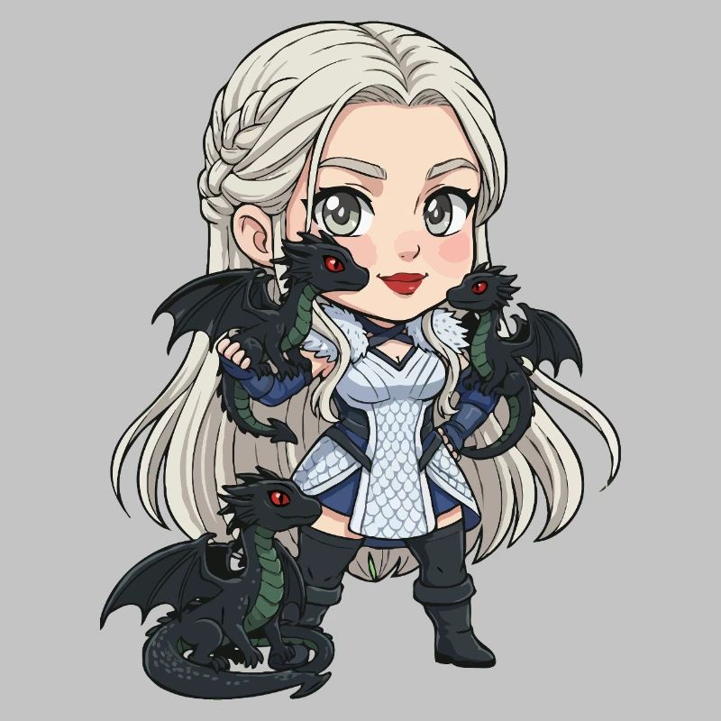 Dragon cosplay Knightess Chibi