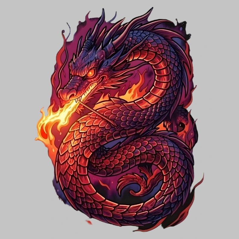Fiery Dragon Storm