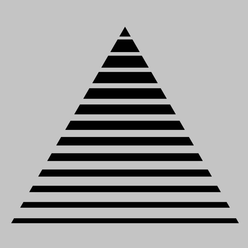 Triangle de lignes