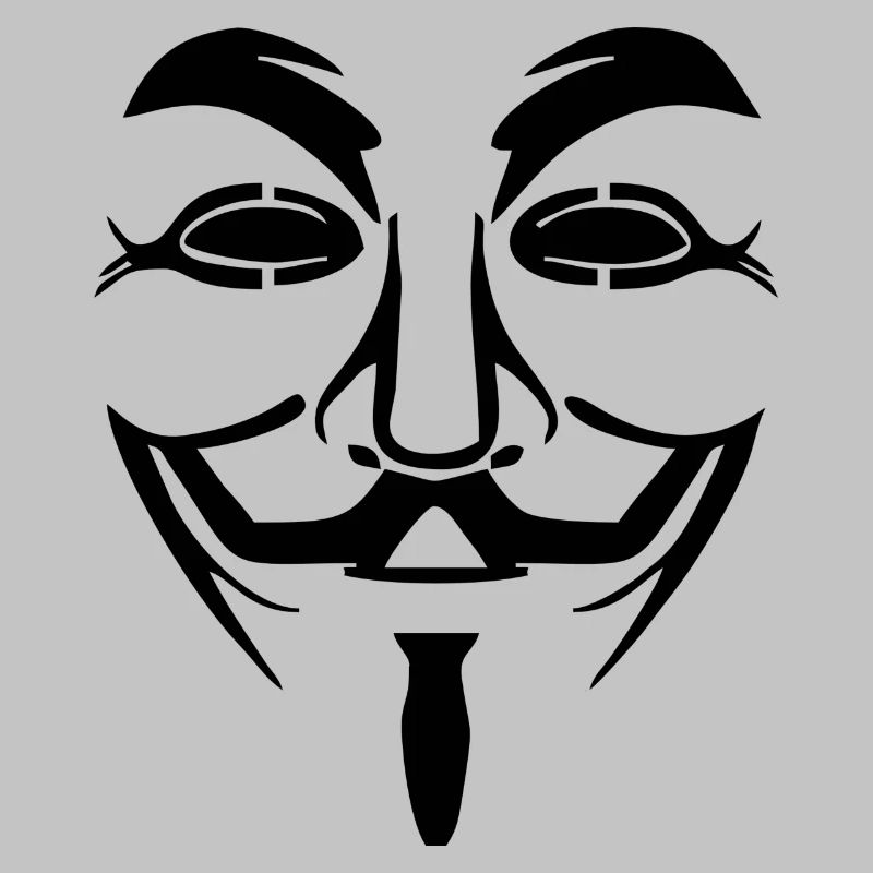 V like Vendetta - Anonymous! Gift idea