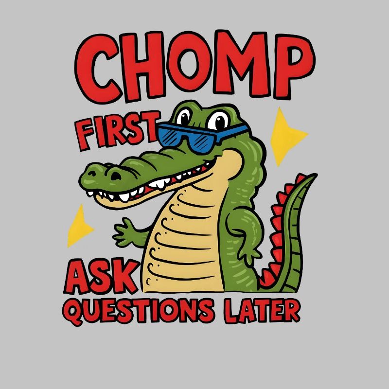 Chomp First, Ask Questions Later