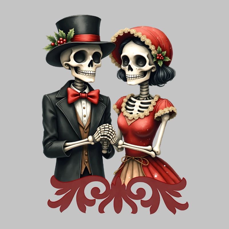 Romance de Noël des os.