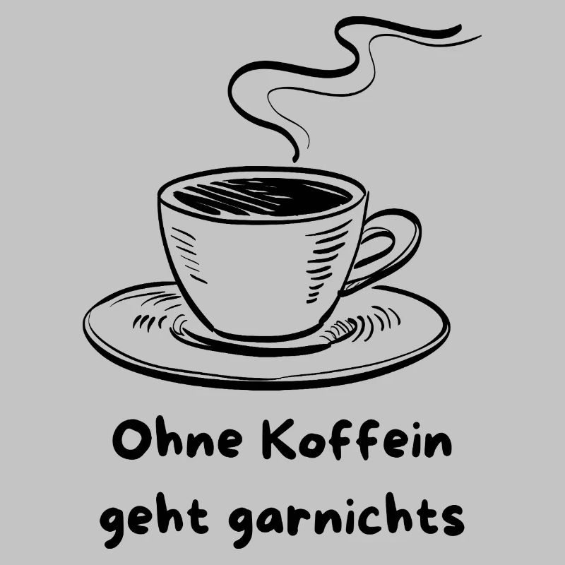 Kaffeetasse mit Koffeinspruch Design