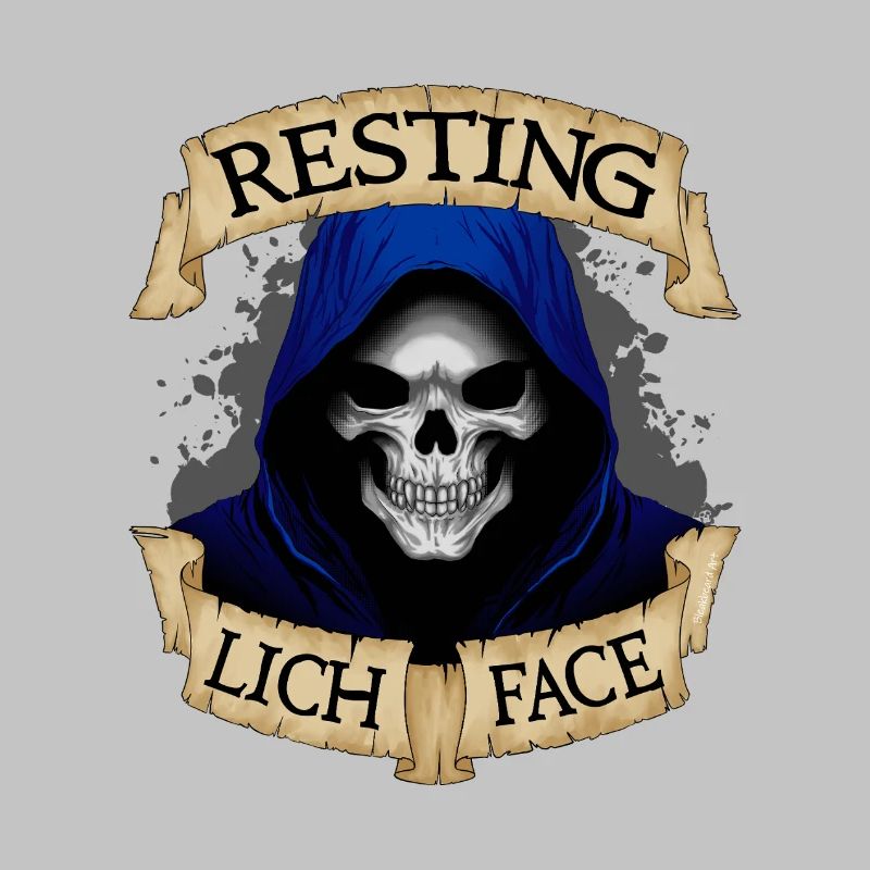 Resting Lich Face