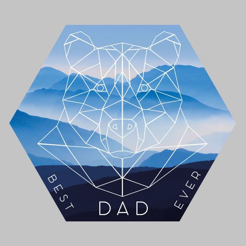 Best Dad Strong Bear Papa