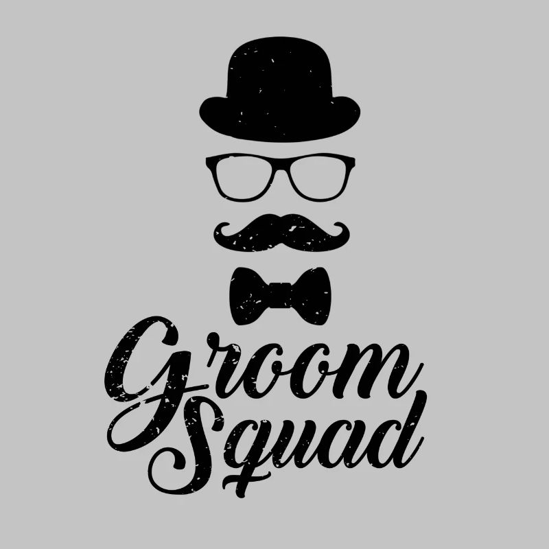 Groom Squad - Gentleman - Nerd - Geschenk