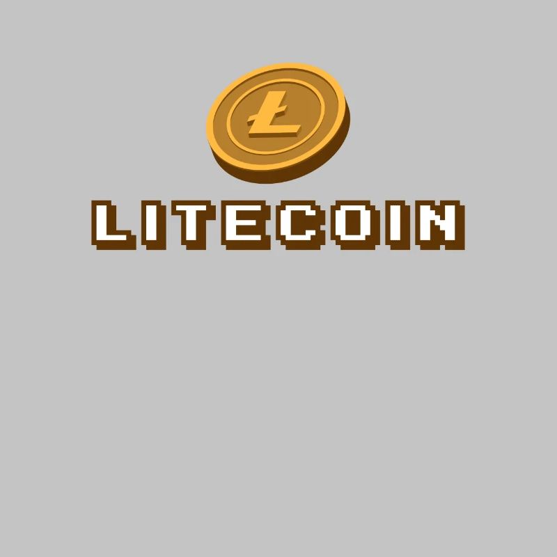 Litecoin Bitcoin Kryptowährung Krypto Geschenk