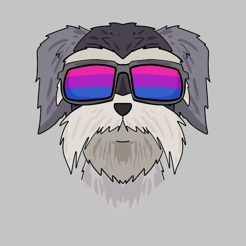 Bisexual Schnauzer Dog Gift