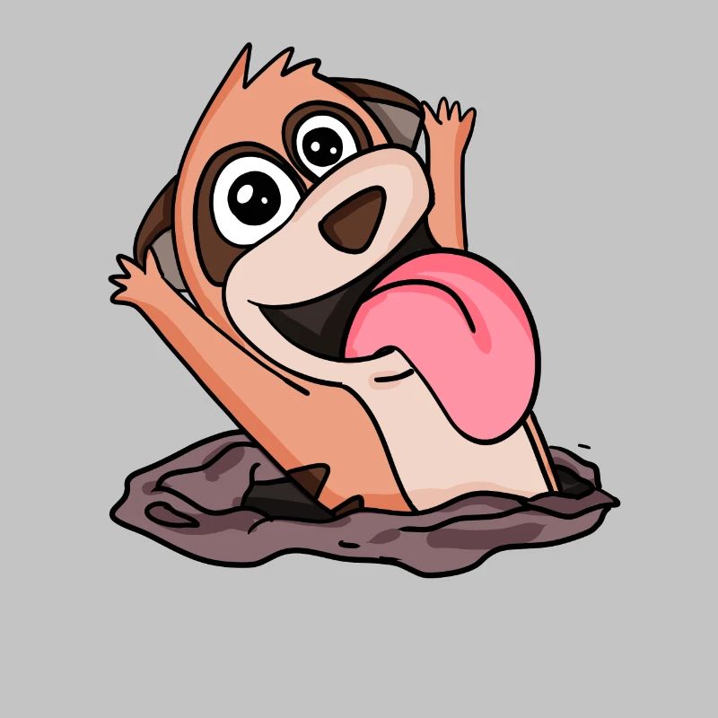 Câlin de suricate mignon