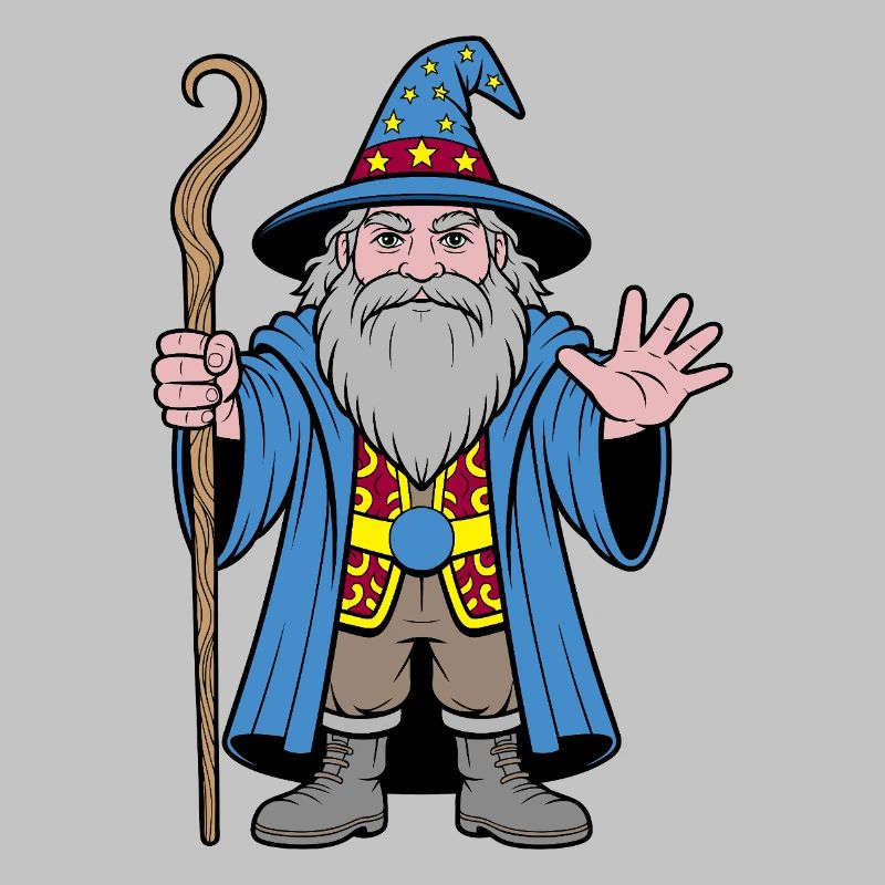 Cosmic Wizard in Starry Hat