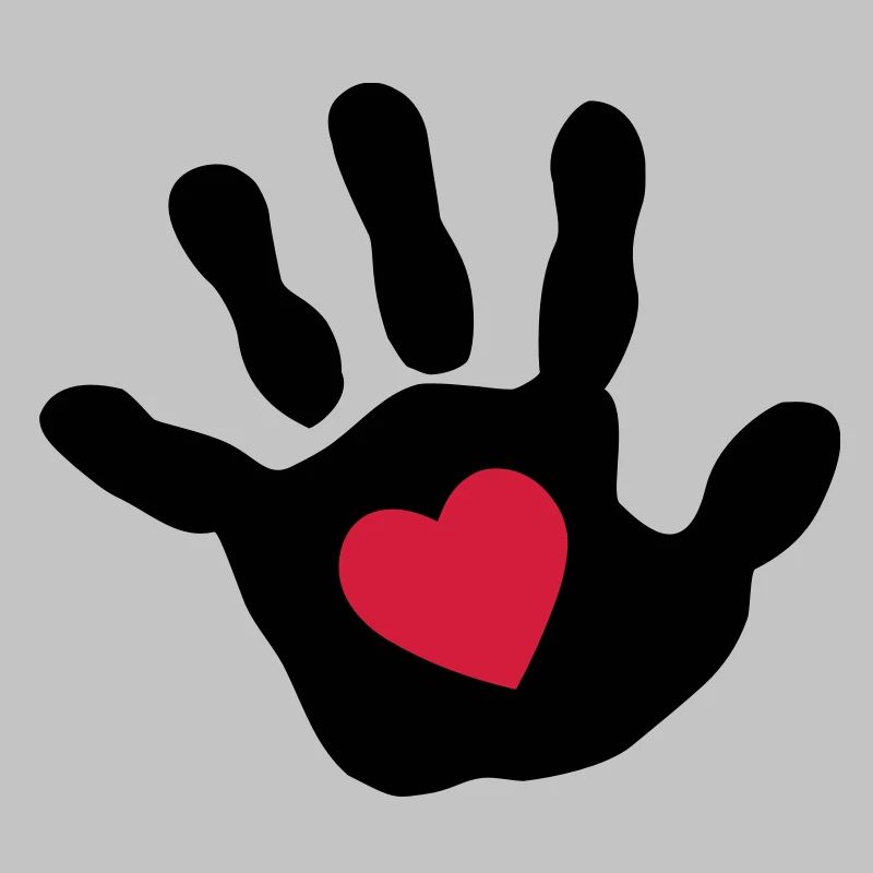 baby - hand - handprint - heart