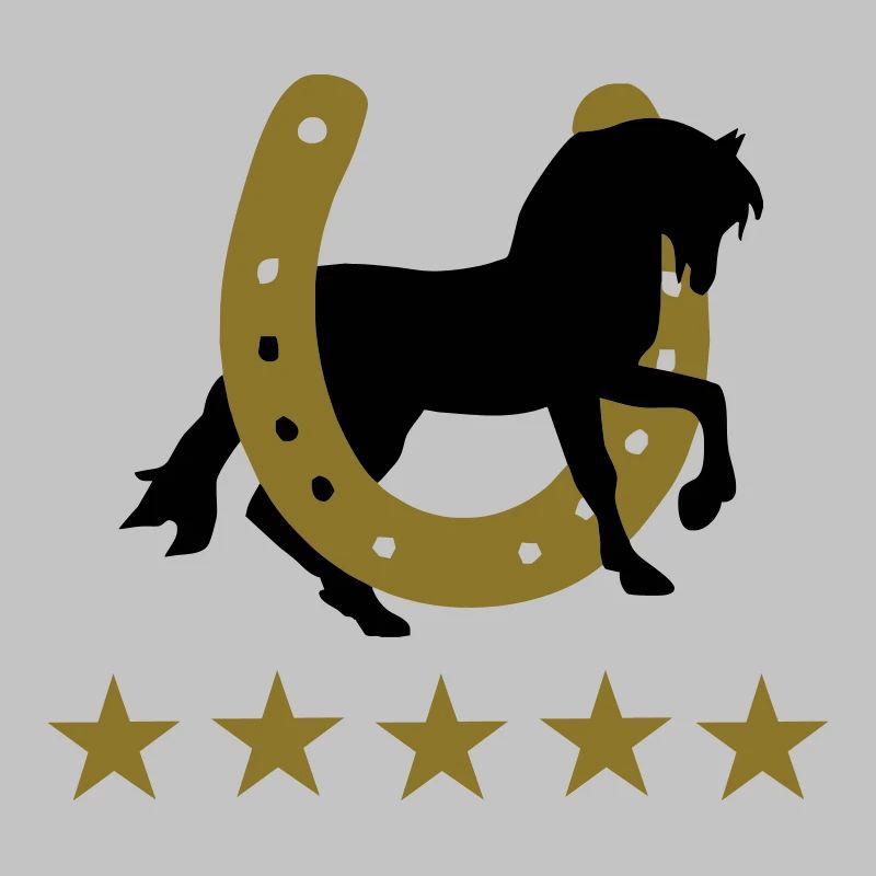 Pferd im Hufeisen