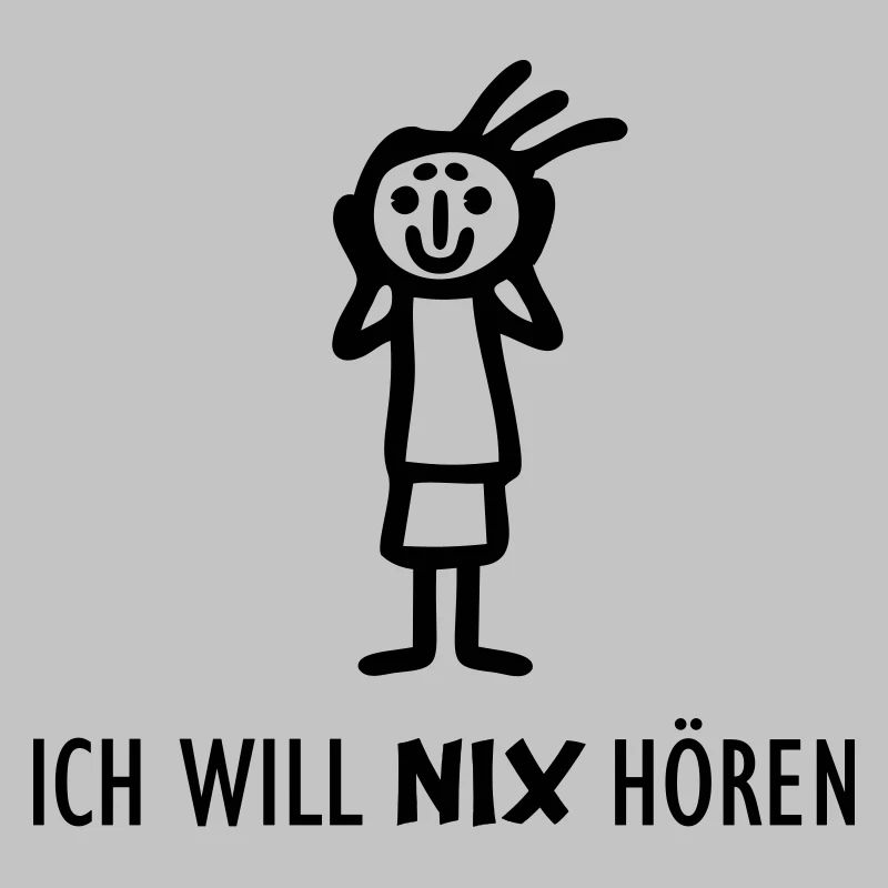 Strichmännchen NIX hören