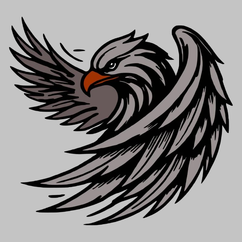 Kraftvoller Adler
