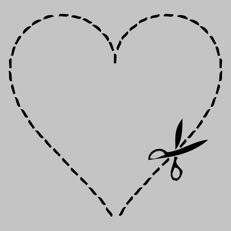Herz schneiden