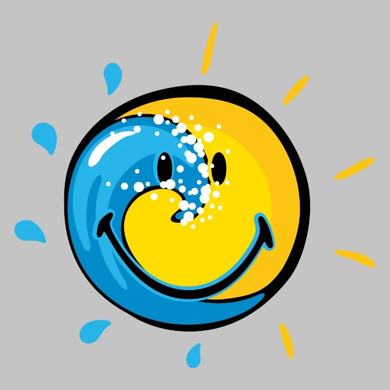 Smiley Splash Sun