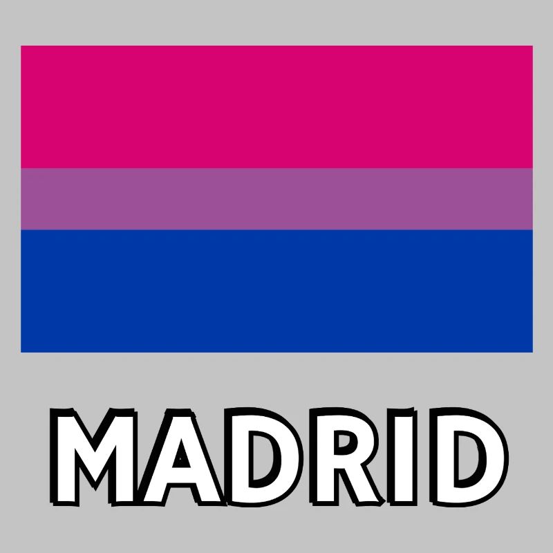 Bi Pride Flag Madrid