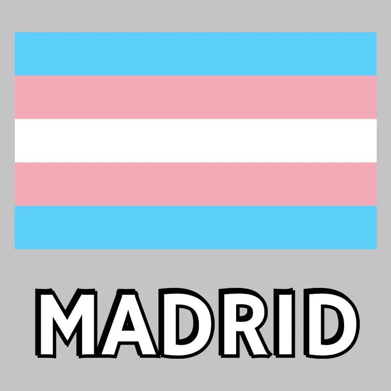 Trans Pride Flag Madrid