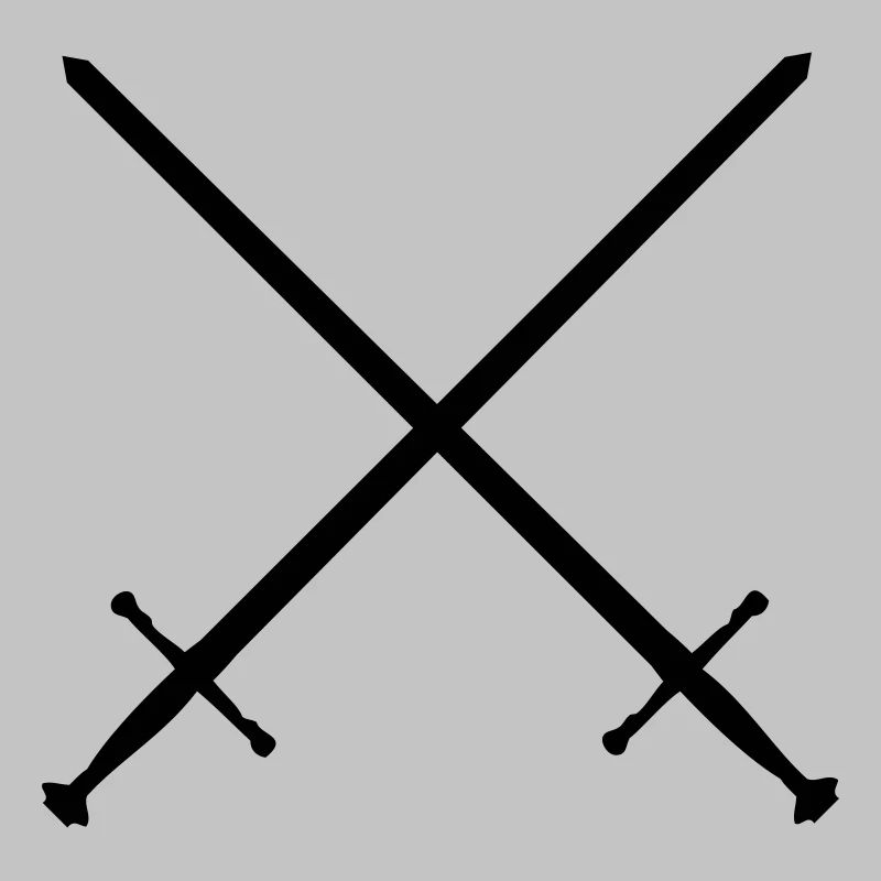 gekreuzte Schwerter