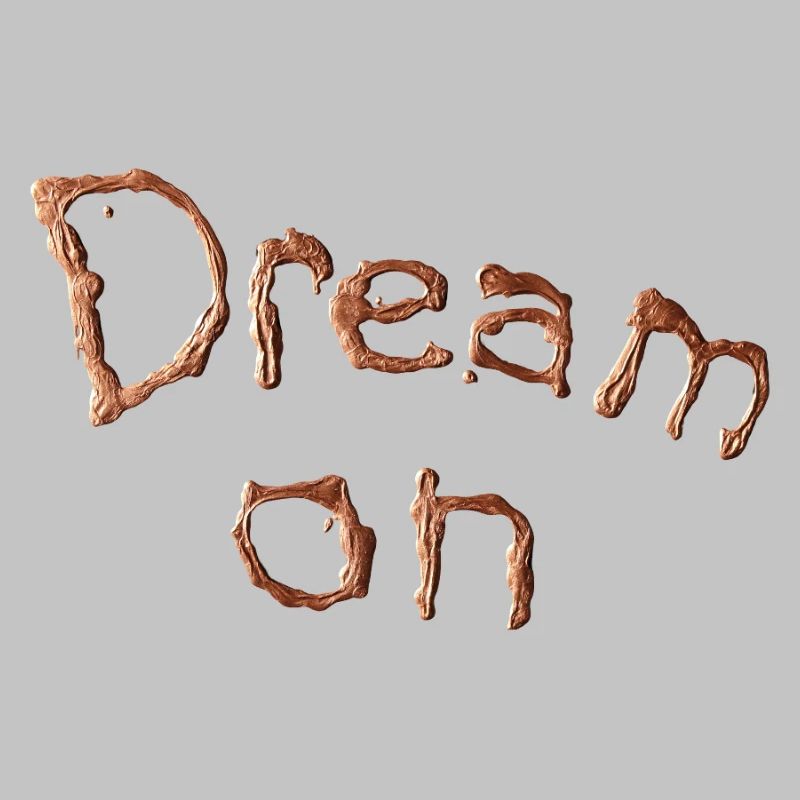 Dream on Copper Artwork