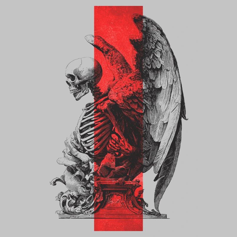 Skeleton Statue