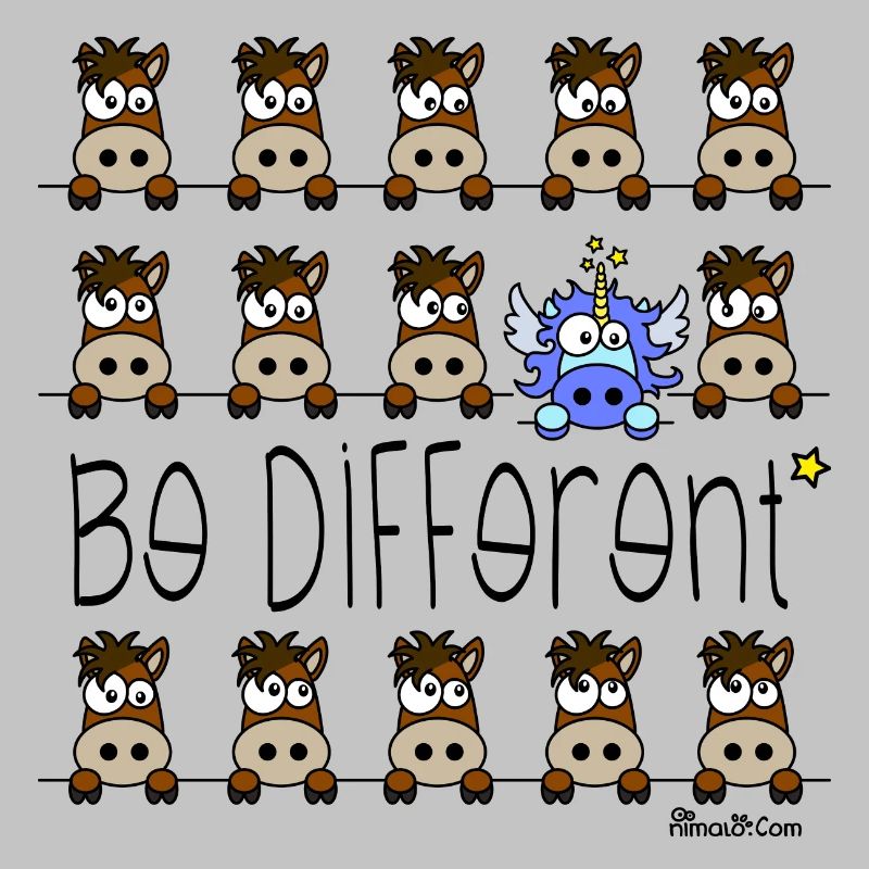 Licorne Bleu - Be Different, citations